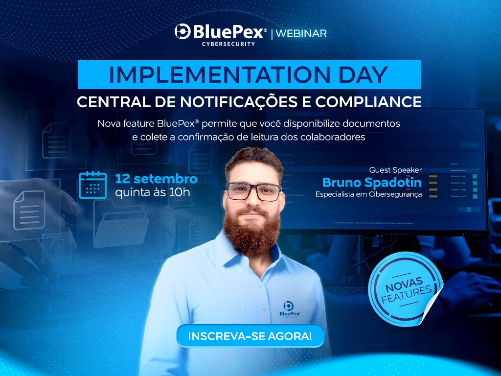 IMPLEMENTATION DAY | CENTRAL DE NOTIFICAÇÕES E COMPLIANCE 